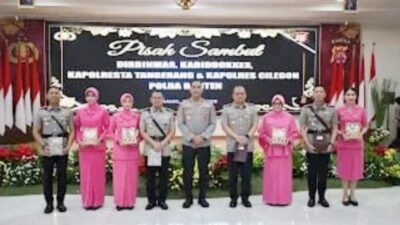 Pisah Sambut Pejabat Utama Polda Banten: Terima Kasih Pengabdian, Selamat Datang Semangat Baru
