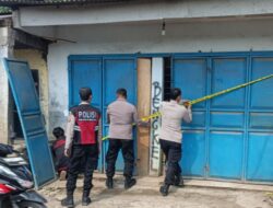 Polsek Sepatan Segel Kios Bermodus Warung Sembako yang Diduga Edarkan Tramadol