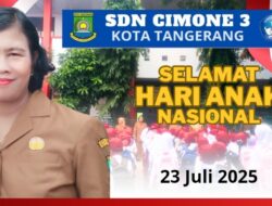 SDN Cimone 3 Meriahkan Hari Anak Nasional 2025 dengan Permainan Tradisional, Kobarkan Semangat Indonesia Emas