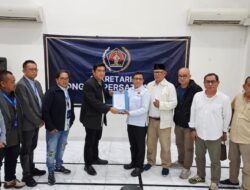 Hendry Ch Bangun Daftarkan Calon Ketua Umum PWI, Ajak Semua Anggota Bersatu Majukan PWI