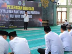 Wali Kota Tangerang Serahkan Rp918,5 Juta untuk Palestina, Sampaikan Doa Kemerdekaan
