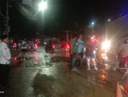 Akibat Bocor Pipa Milik Perumda TB, Direksi Dan Jajaran Gercep Atasi Persoalan Dilokasi