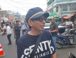 Kolaborasi PT. TNG Dan Soni Creative And Friends Warga Setempat untuk Tertibkan Pedagang di Jalur Evakuasi